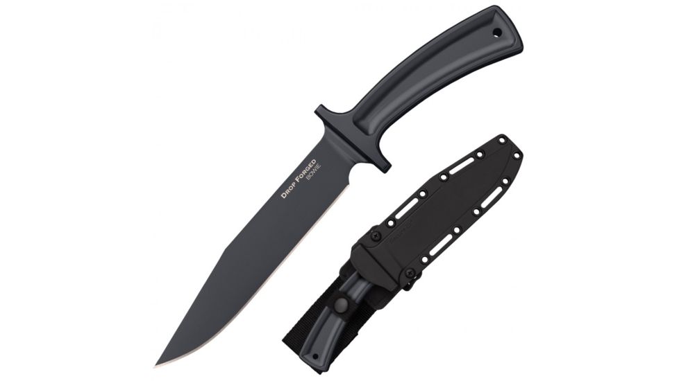 Cold Steel Drop Forged Bowie, 6 3/4in Blade Length, 52100 High Carbon Steel Knife, CS-36MI