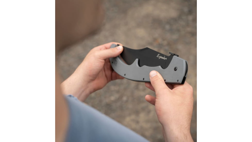 Cold Steel ESPADA XL G-10 GRAY - CLIP POINT, PLAIN EDGE, 7.5 BLADE, AUS10A STEEL E13F3F38, COLCS62MGCGRBK