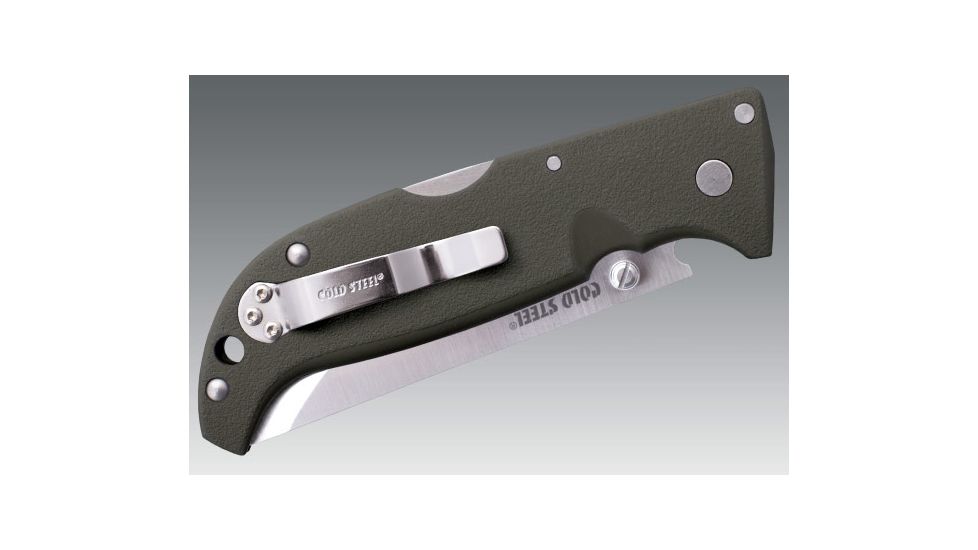 Cold Steel Finn Wolf Knife, 3.5in Blade, OD Green Griv-Ex 20NPFZ, CS-20NPFZ