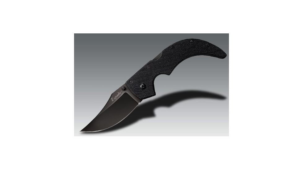 Cold Steel G-10 Espada Kinfe, 3.5in Blade, Black, CS-62NGCM