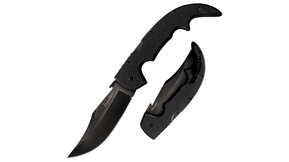 Cold Steel G-10 Espada Kinfe, 5.5in Blade, Black, CS-62NGCL