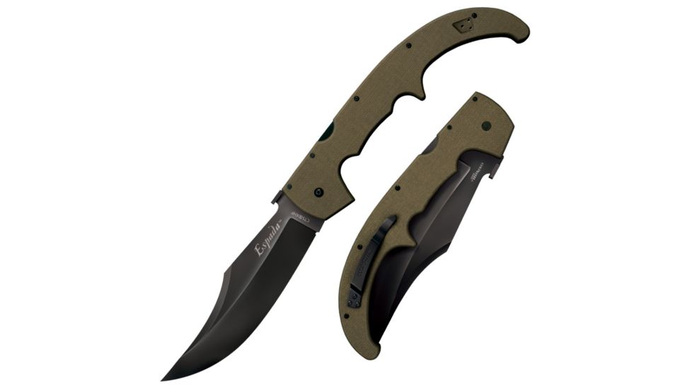Cold Steel G-10 Espada XL, Black/Green, 16 3/4in, CS-62NGXVG