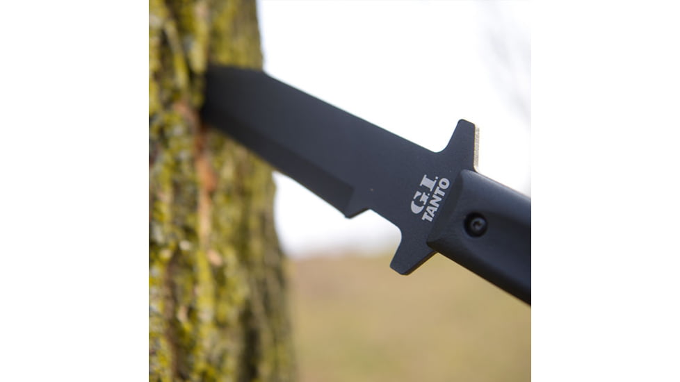 Cold Steel G I Tanto now with Secure-Ex sheath, Plain Edge Knife, CS-80PGTK