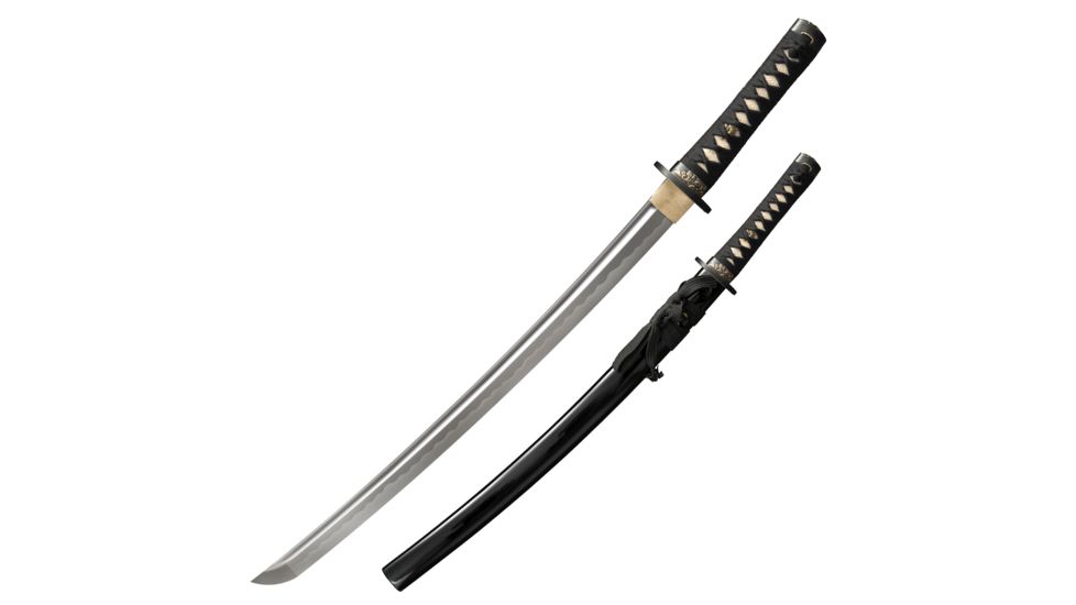 Cold Steel Gold Lion Wakishashi, Black/Green/Gold, 28 1/4in, CS-88ABW
