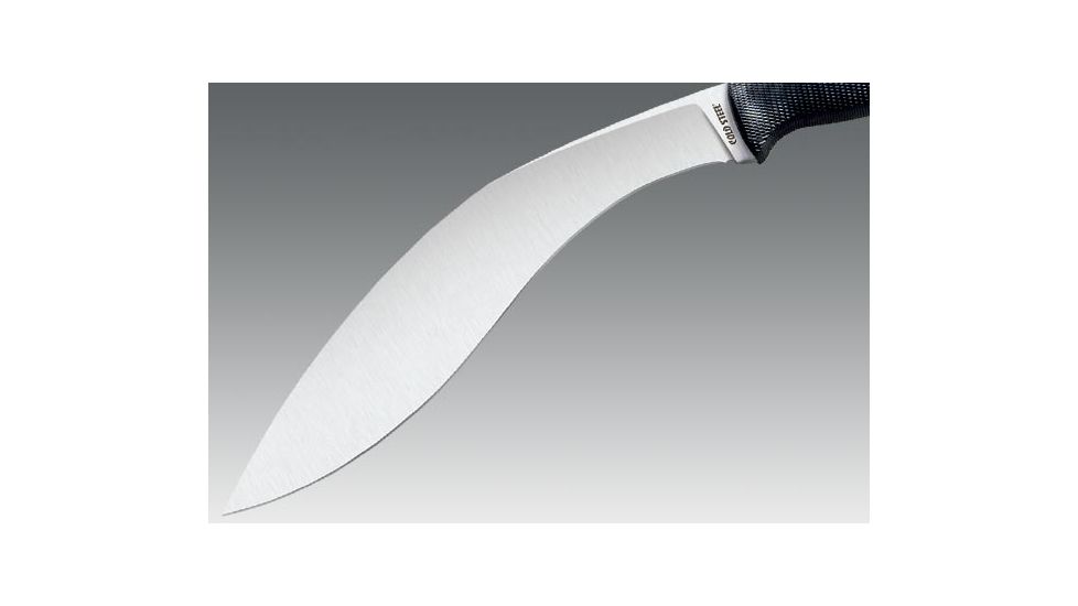 Cold Steel Gurkha Kukri Fixed Blade Knife, Kraton Handle, Plain, CS-39LGKT