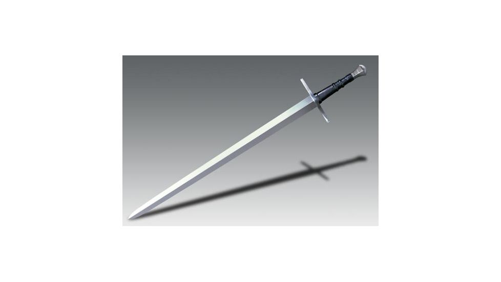 Cold Steel Hand-And-A-Half Sword, Leather/Wood Scabbard, CS-88HNH
