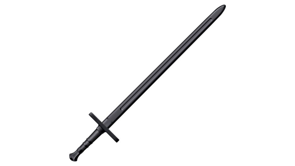 Cold Steel Hand and a Half Training Sword, Black, 44in, CS-92BKHNHZ