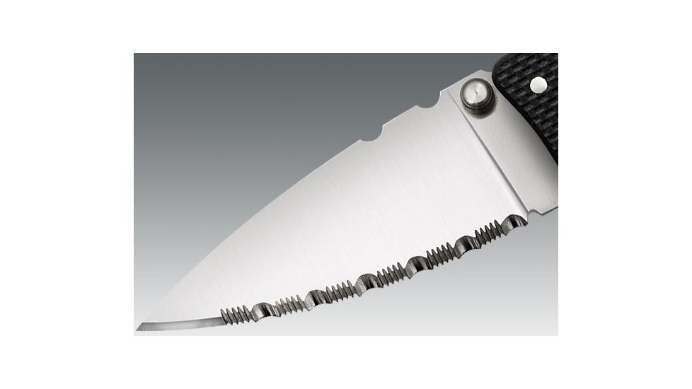 Cold Steel Hold Out Medium Serrated Edge 11HMS