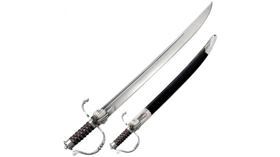 Cold Steel Hunting Sword, 24in Blade Length, 1055 Carbon Steel, CS-88CLQ
