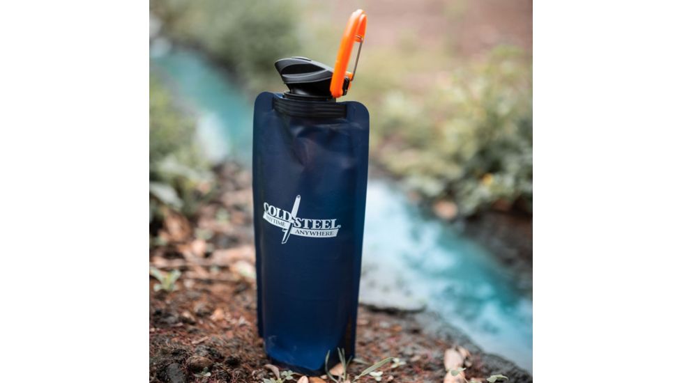 Cold Steel Hydration Bottle - Collapsible, Blue, CS-BOT1A