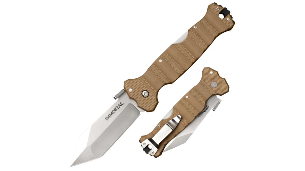 Cold Steel Immortal Knife, Brown/Silver, 9in, CS-23HVB