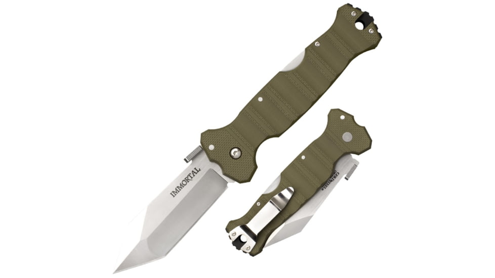 Cold Steel Immortal Knife, Green/Silver, 9in, CS-23GVG