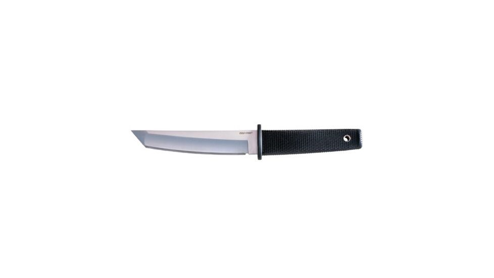 Cold Steel Kobun Fixed Blade Knife, Black Kraton Handle, Plain, CS-17T