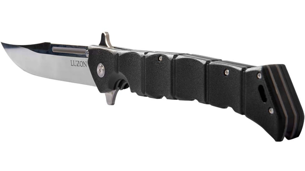 Cold Steel Large Luzon 13.5in Folding Knife, Black/Silver, CS-20NQX
