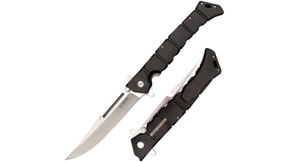 Cold Steel Large Luzon 13.5in Folding Knife, Black/Silver, CS-20NQX