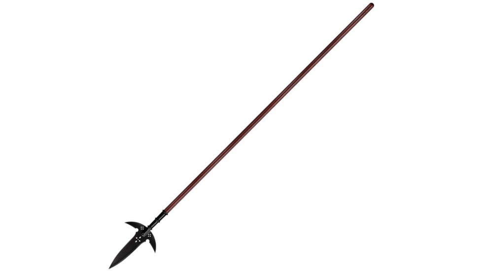 Cold Steel MAA American Spontoon, 10.5 black finish 1055HC steel blade, Wood handle, 89MD