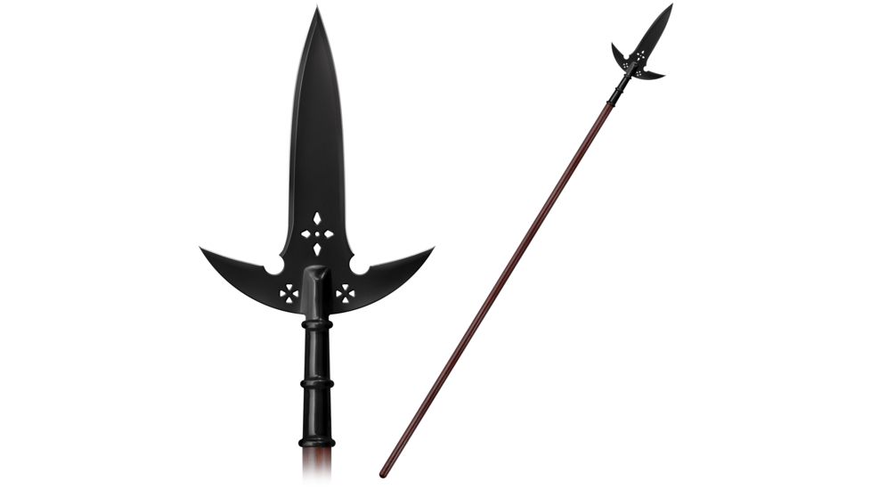 Cold Steel MAA American Spontoon, 10.5in, 1055 High Carbon Steel, Ash Wood Handle, CS-89MD