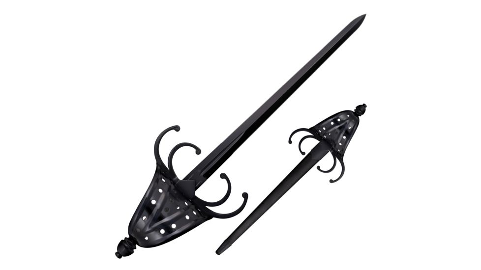 Cold Steel MAA Crab Claw 17in Dagger, Black, CS-88CCDM