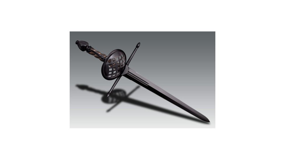 Cold Steel MAA Shell Hilt 19.5 Dagger, Black, CS-88SHDM