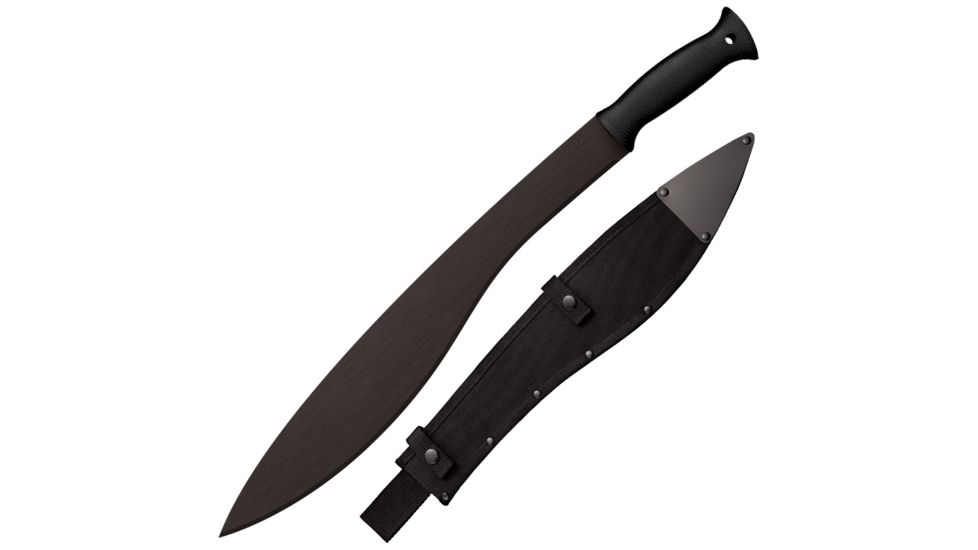Cold Steel Magnum 22in Kukri Machete, 1055 Carbon Steel Blade, Polypropylene Handle, Cordura Sheath, CS-97MKM