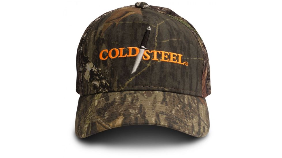 Cold Steel Mossy Oak Hat, Brown, Green, One Size Fits All, CS-94HCH