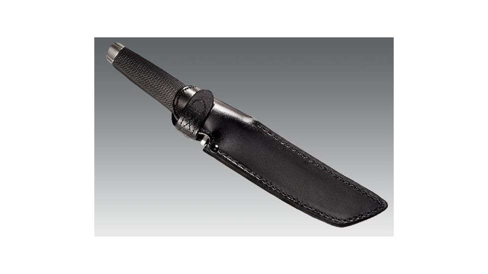 Cold Steel Outdoorsman, Kraton Handle, Plain, Leather Sheath 18H