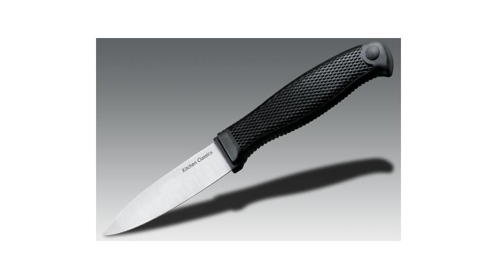 Cold Steel Paring Knife, Kraton Handle, 3.00 in. Blade 59KPZ