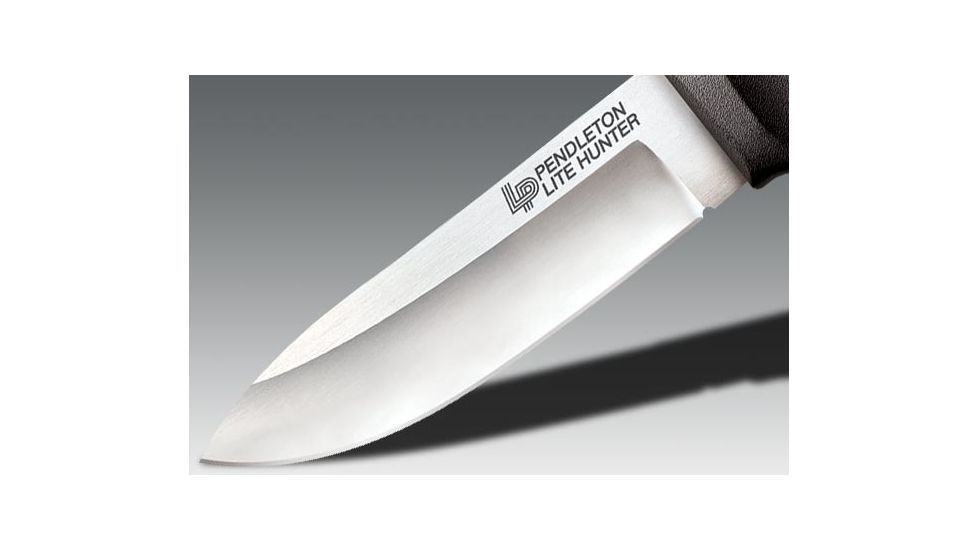 Cold Steel Pendelton Lite Hunter Fixed Blade Knife, Black Poly. Handle, Plain, CS-20SPH