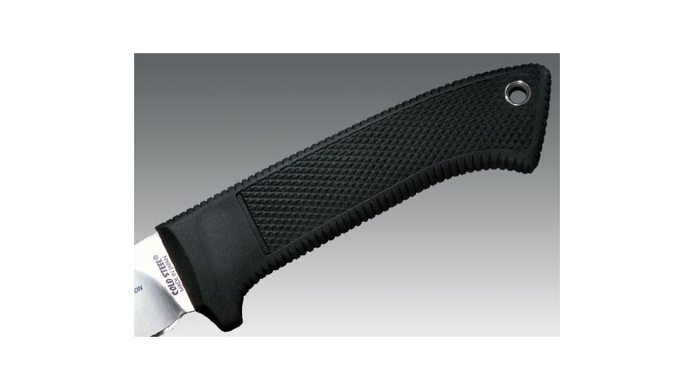 Cold Steel Pendleton Hunter Fixed Blade Knife, Kraton Handle, Plain, Secure-Ex Sheath, CS-36LPSS