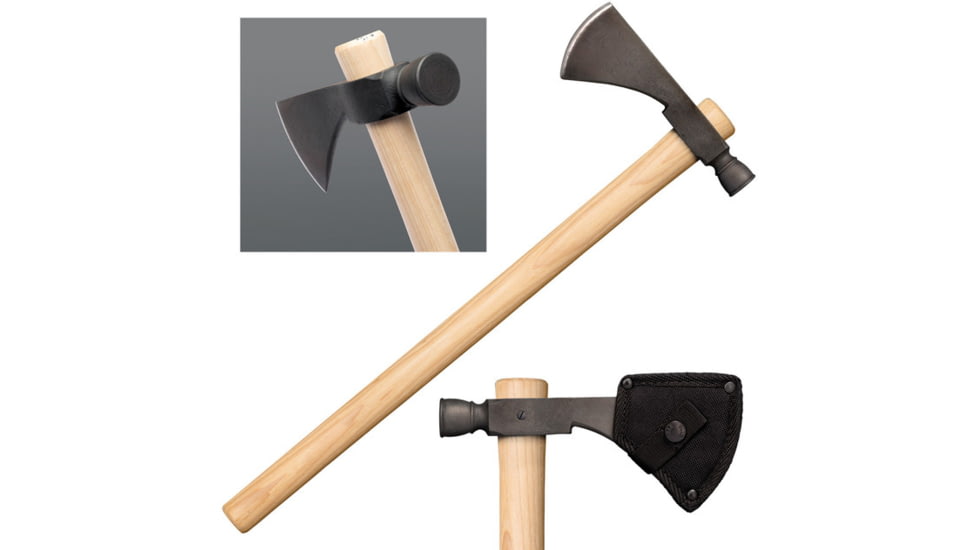 Cold Steel Pipe Hawk, American Hickory Handle Axe, CS-90PHH