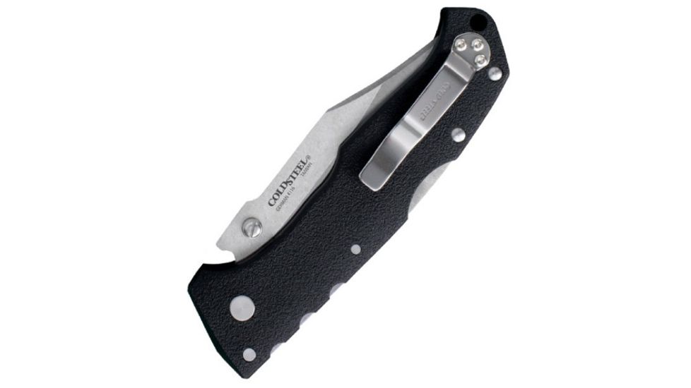 Cold Steel Pro Lite 8in Folding Knife, 3.5in Clip Blade, Black, CS-20NSC