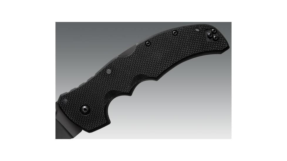 Cold Steel Recon 1, Black G-10 Handle, Black Blade, Clip, Plain 27TLC