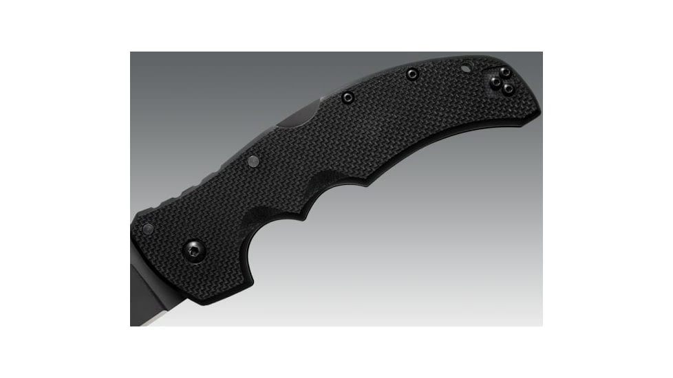 Cold Steel Recon 1, Black G-10 Handle, Black Tanto Bl, Plain 27TLT
