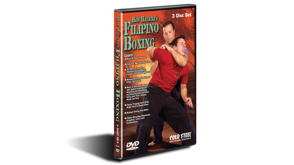 Cold Steel Ron Balicki's Filipino Boxing DVD, CS-VDFB