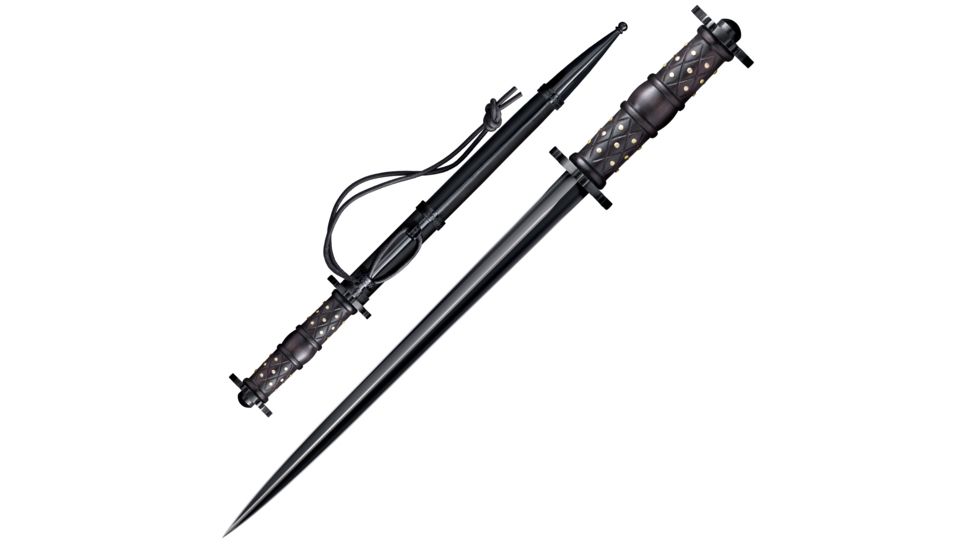 Cold Steel Rondel Dagger, Black, 16 1/2in, CS-88HRDL