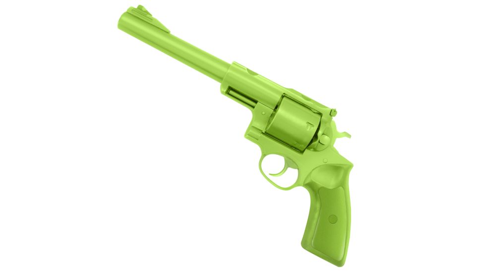 Cold Steel Ruger Super Redhawk Rubber Training Revolver, Green, 13in, CS-92RGRHZ