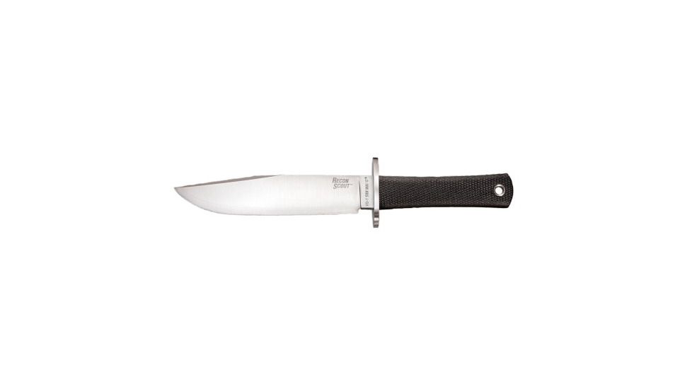 Cold Steel San Mai Recon Scout San Mai III Fixed Blade Knife, Kraton Handle, Cordura Sheath 37S