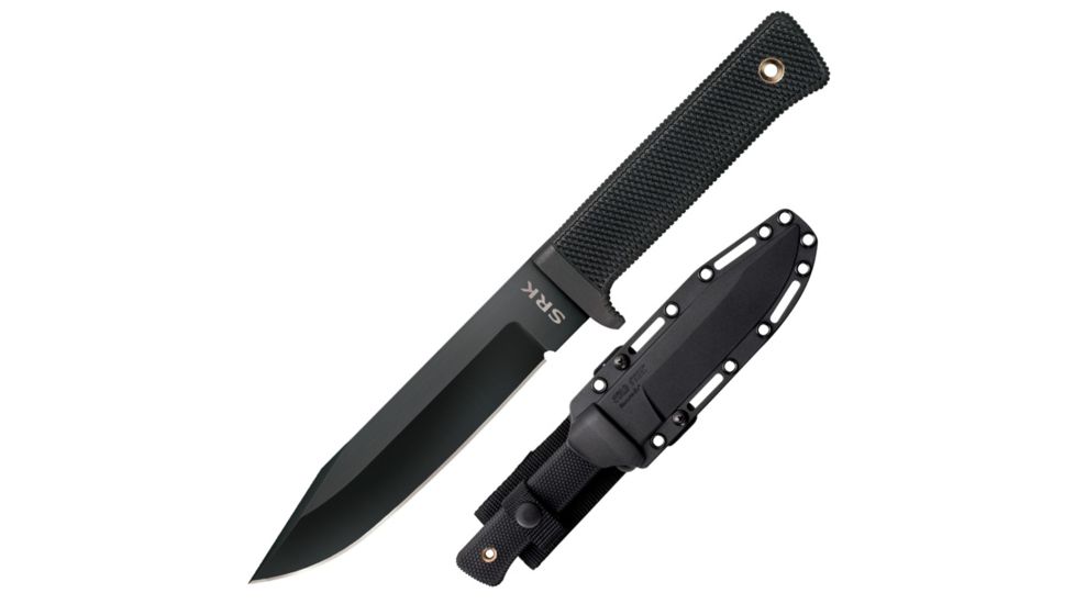Cold Steel SRK in SK-5 Knife, Black, 10 3/4in, CS-49LCKZ
