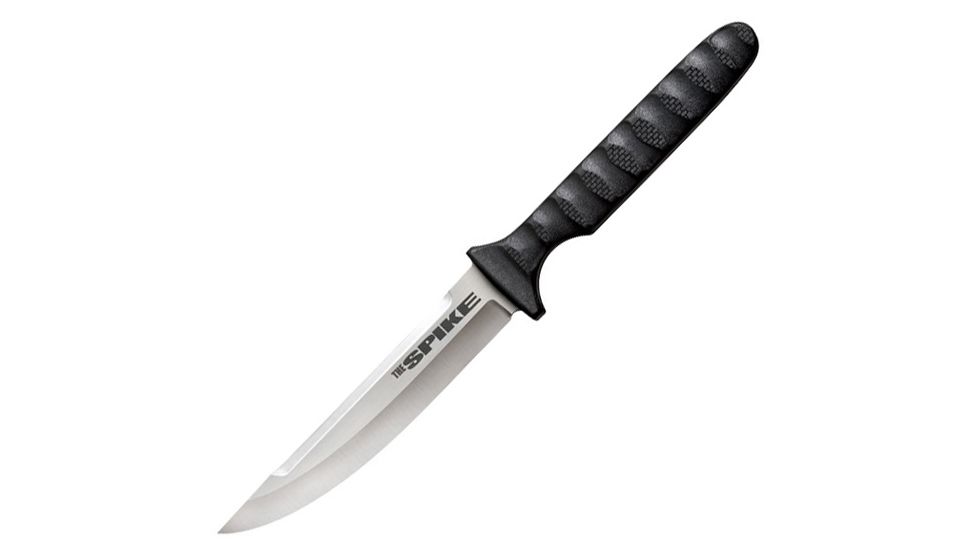 Cold Steel Tokyo Spike, Black Faux G-10 Handle, Plain Edge w/ Sheath, CS-53NHS