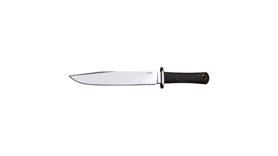 Cold Steel Trail Master Fixed Blade Knife, Black Kraton Handle, Plain, CS-39L16CT