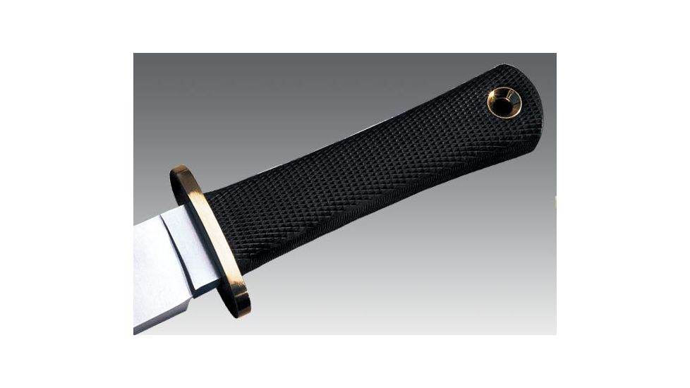 Cold Steel Trail Master Fixed Blade Knife, Black Kraton Handle, Plain, CS-39L16CT