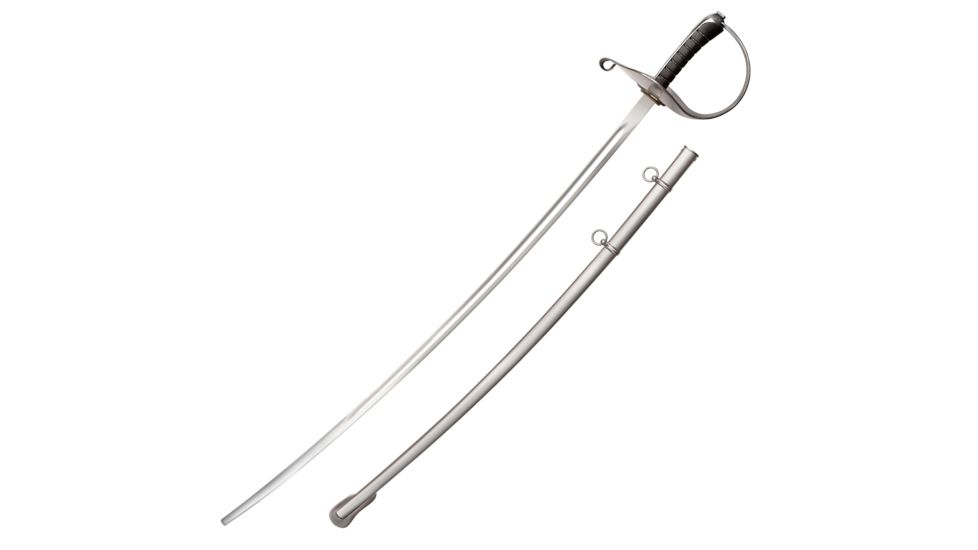Cold Steel Training Saber, 32in Blade, Includes Steel Scabbard, 92BKTS