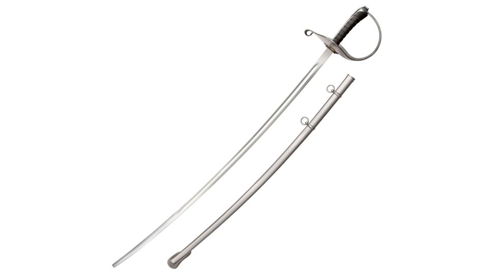 Cold Steel Training Saber, 32in Blade, Includes Steel Scabbard, 92BKTS