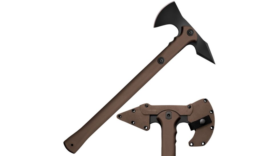Cold Steel Trench Hawk Axe, Black/Brown, 19in, CS-90PTHFZ