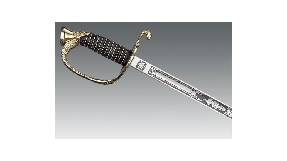 Cold Steel US Naval 32in. Blade Sword, Left Hand, Ray Skin Handle 191962