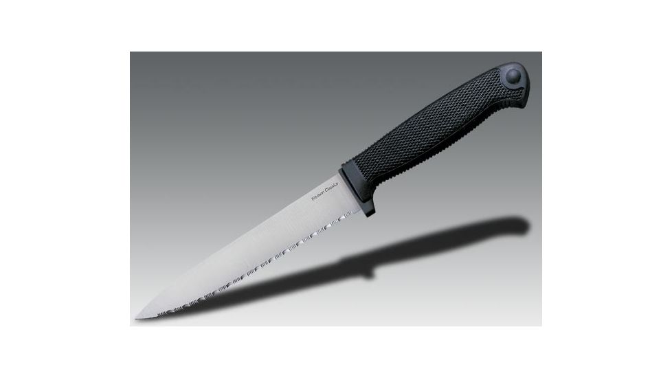 Cold Steel Utility Knife, Kraton Handle, 6.00 in. 59KUZ