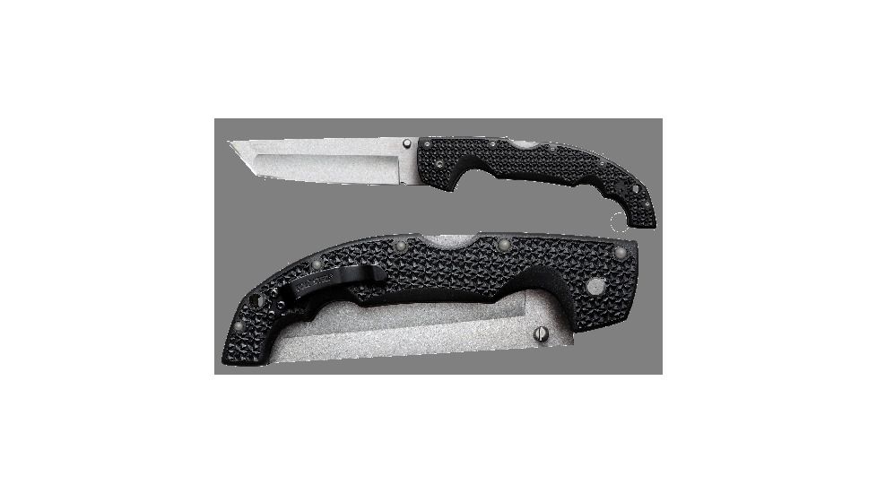 Cold Steel Voyager X-Large Tanto Point Folding Knife, Plain Edge 29TXT