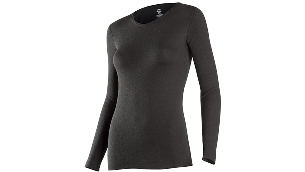 ColdPruf Women's Basic Crew Baselayer - Men's, Small, Black, 1410572