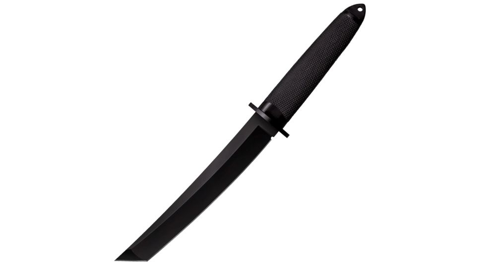 Cold Steel 3V Magnum Tanto II 13.13in Fixed Blade Knife, Black, 13.13in, CS-13QMBII