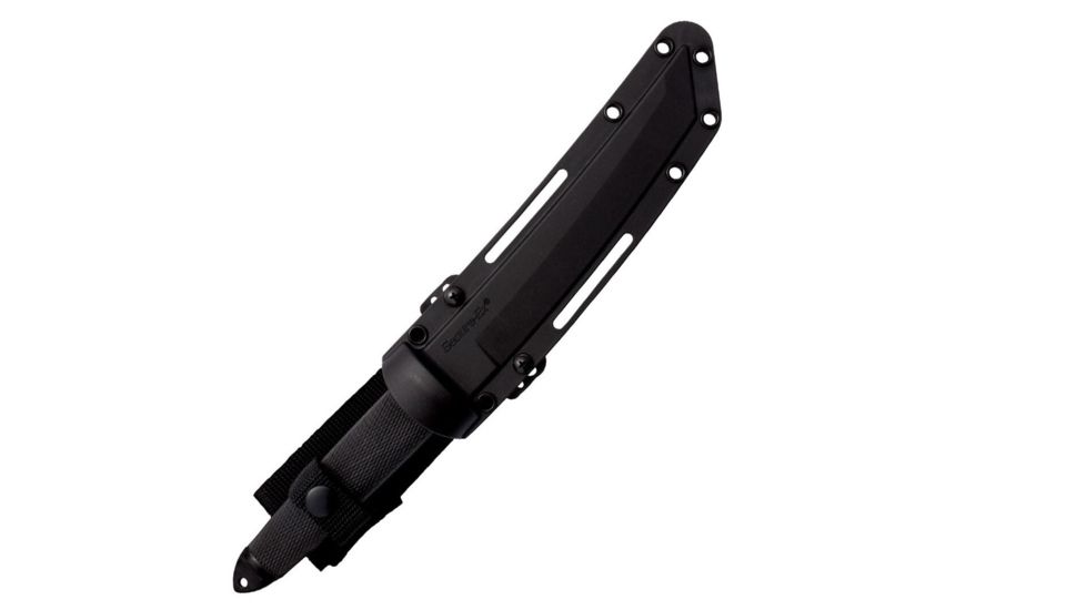 Cold Steel 3V Magnum Tanto II 13.13in Fixed Blade Knife, Black, 13.13in, CS-13QMBII